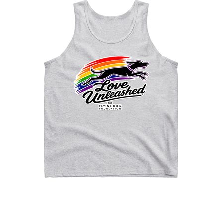 Love Unleashed, a Sport Grey Classic Unisex Tank Top