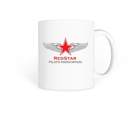 Nanchang CJ6, a White Coffee Mug