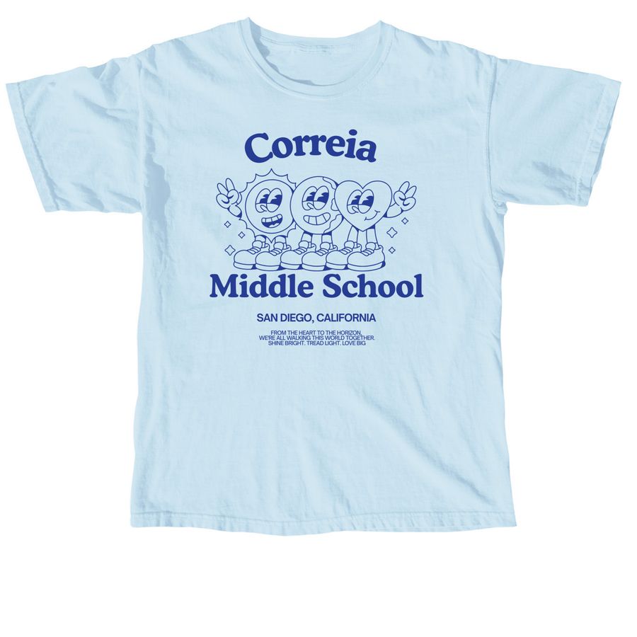 VINTAGE inspired Correia, a Chambray Comfort Colors Unisex Tee