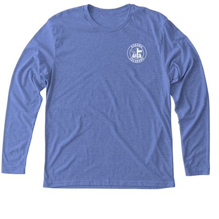As It Is In Heaven, a Vintage Royal Triblend Long Sleeve Tee