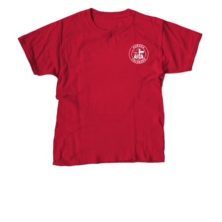 As It Is In Heaven, a Red Youth Unisex Tee