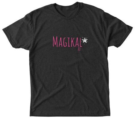 Magikal, a Vintage Black Triblend Unisex Tee
