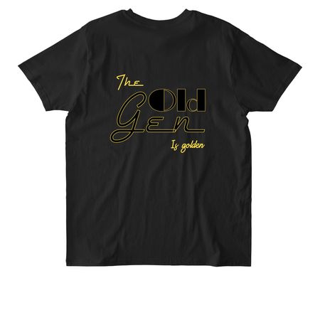 Old Gen, a Black Stanley/Stella Unisex Rocker Tee