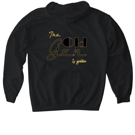 Old Gen, a Black Gildan Softstyle Pullover Hoodie