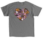 Sonographer Halloween, a Charcoal Classic Unisex Tee (back-view)