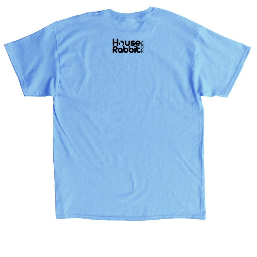 I Adopted My Best Friend, a Carolina Blue Classic Unisex Tee (back-view)