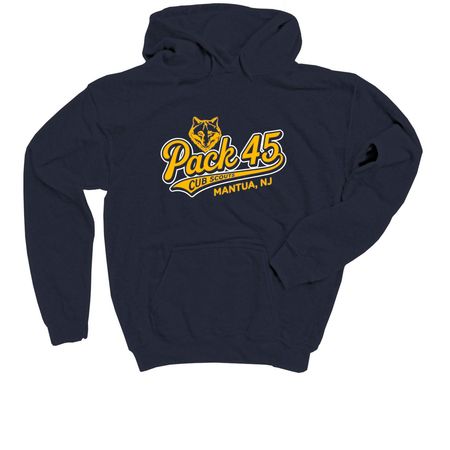 Pack 45 Class B, a Navy Youth Pullover Hoodie