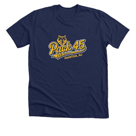 Pack 45 Class B, a Solid Navy Blend Premium Unisex Tee
