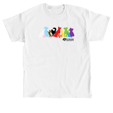 MEHS Pride 2023 - Progress, a White Classic Unisex Tee