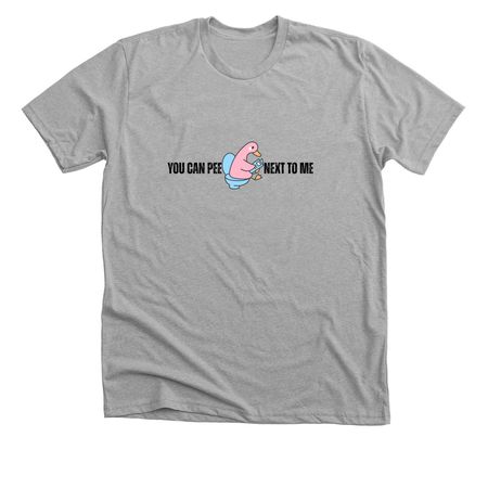 TRANS Pride, a Athletic Heather Premium Unisex Tee
