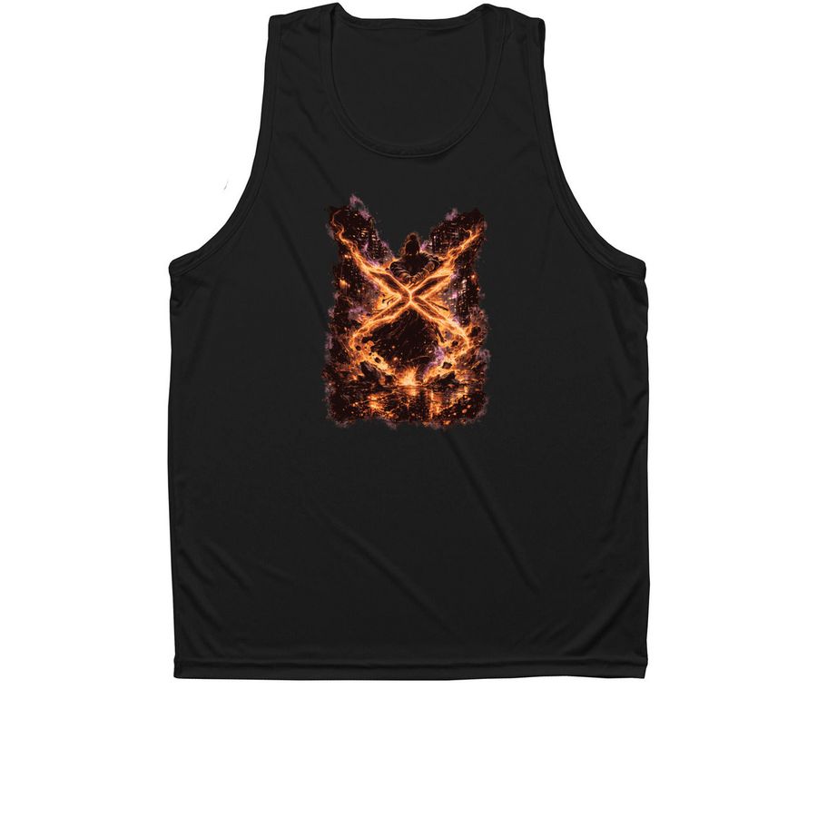 Ascension Series 3, a Black Unisex Performance Tank