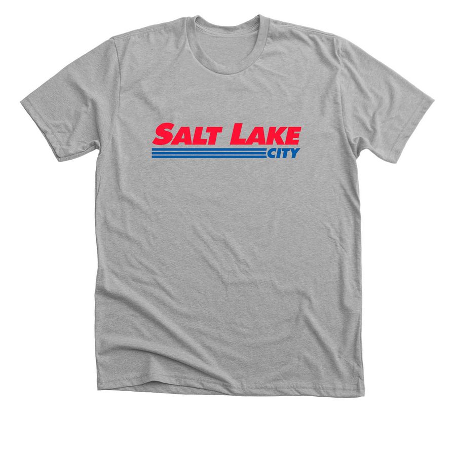 SLC: Worth the Membership, a Athletic Heather Premium Unisex Tee