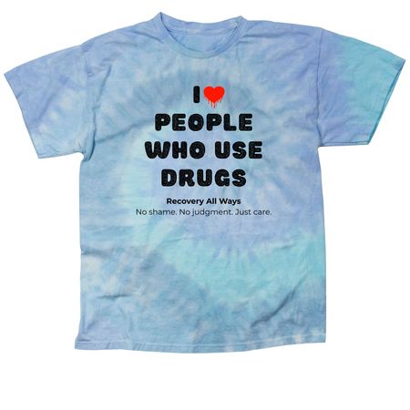I Love PWUD, Scotty B 2026, a Lagoon Classic Tie Dye Tee
