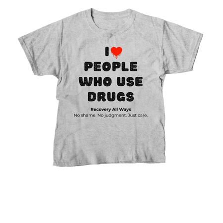I Love PWUD, Scotty B 2026, a Sport Grey Youth Unisex Tee
