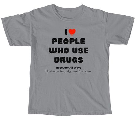 I Love PWUD, Scotty B 2026, a Granite Comfort Colors Unisex Tee