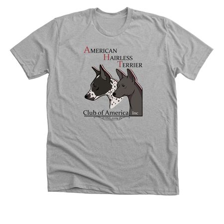 No Fur, No Fear, No Missed Hides!, a Athletic Heather Premium Unisex Tee