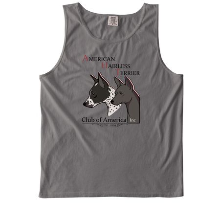 No Fur, No Fear, No Missed Hides!, a Grey Comfort Colors Tank Top