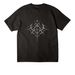 FXCKTYSE! TEE SHIRT, a Black Unisex Heavyweight Tee (back-view)