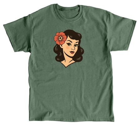 Flairware Flair, a Military Green Classic Unisex Tee