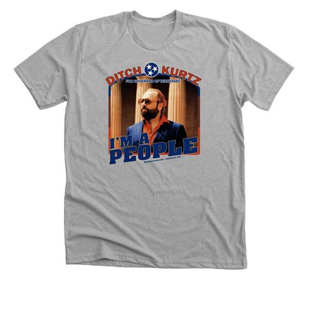 Ditch For Gov - I'm A People!, a Athletic Heather Premium Unisex Tee