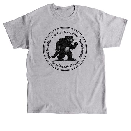 I Believe in the Brodhead Beast, a Sport Grey Classic Unisex Tee