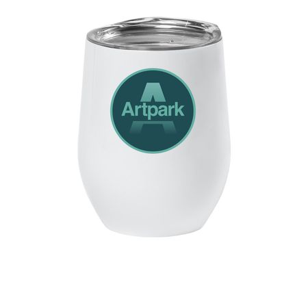 Artpark Wine Tumbler, a White Insulated Wine Cup
