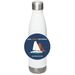 Stainless Steel Water Bottle, a White Stainless Steel Water Bottle