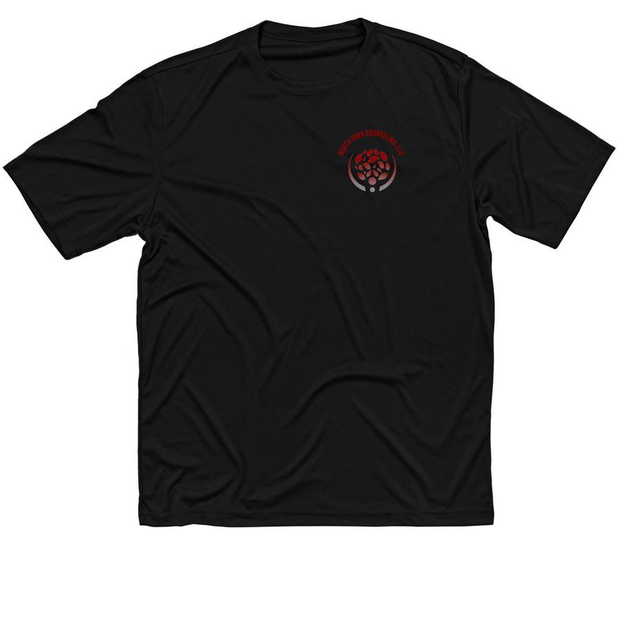 North Iowa Counseling, LLC, a Black Classic Performance Tee