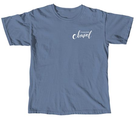 Camano Chapel PNW, a Blue Jean Comfort Colors Unisex Tee