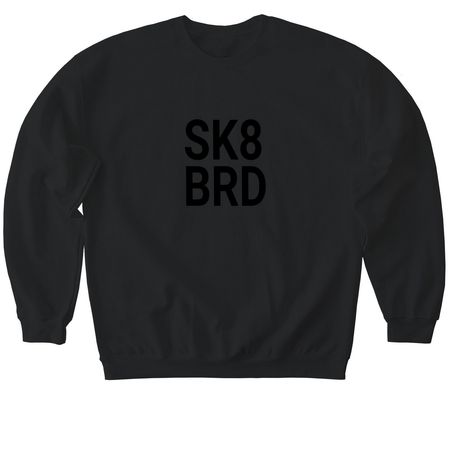ButwuT? Artwork&nbsp;, a Black Softstyle Crewneck Sweatshirt