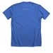 Themininity, a Heather True Royal Premium Unisex Tee (back-view)