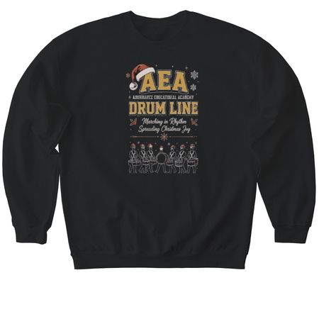 Christmas Shirt, a Black Softstyle Crewneck Sweatshirt