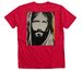922- By His Wounds Merch, a Heather Red Premium V-Neck Tee (back-view)