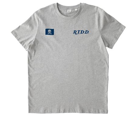 The Flag., a Heather Grey Stanley/Stella Unisex Crafter Tee