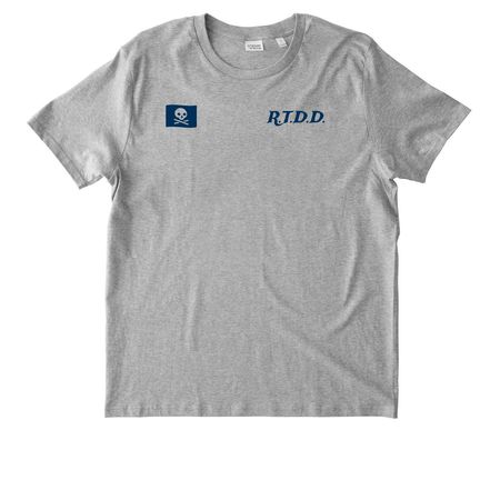 The Flag., a Heather Grey Stanley/Stella Unisex Rocker Tee