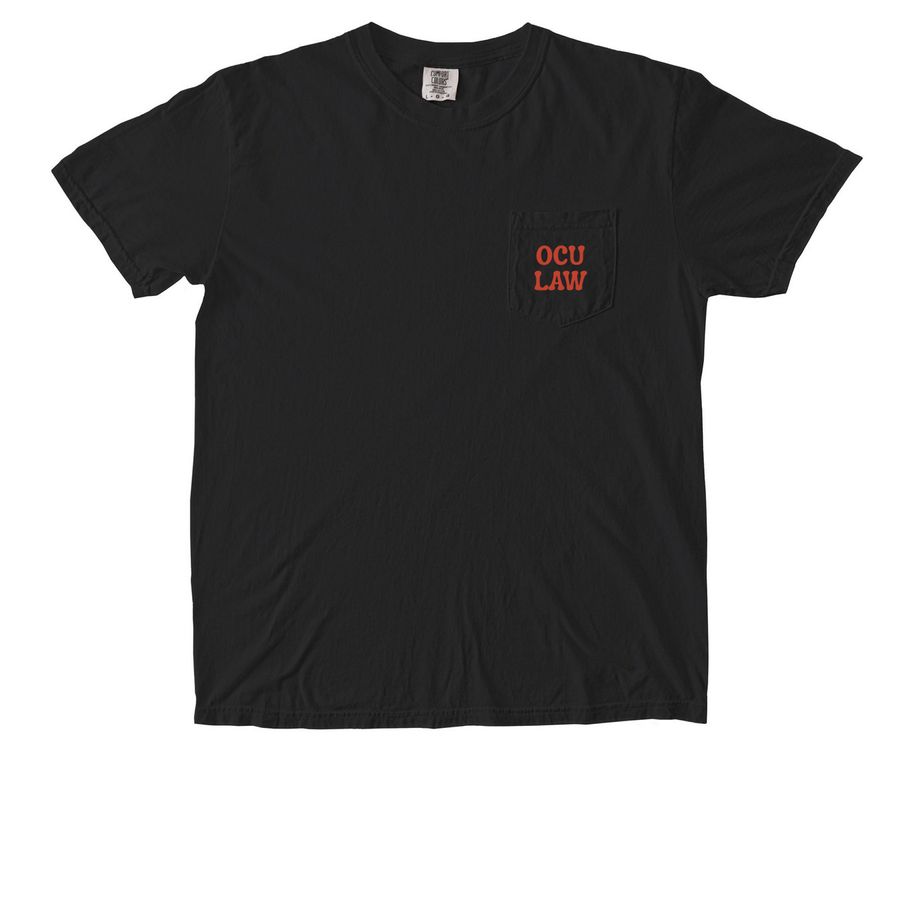2026-2027 HLLSA Pocket Tee&nbsp;, a Black Comfort Colors Pocket Tee