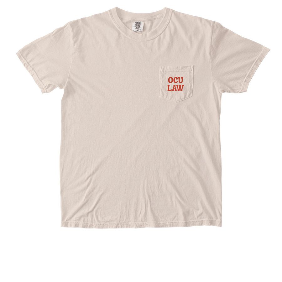 2026-2027 HLLSA Pocket Tee&nbsp;, a Ivory Comfort Colors Pocket Tee