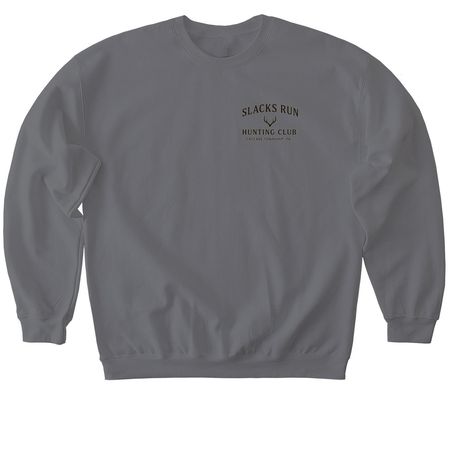 The Low Road, a Charcoal Softstyle Crewneck Sweatshirt
