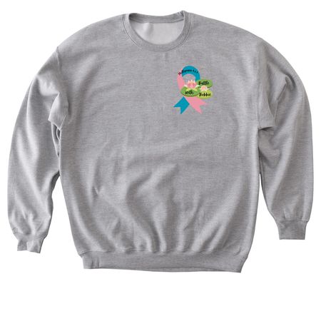 Battle with Bobbie, a Sport Grey Softstyle Crewneck Sweatshirt