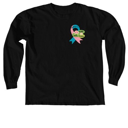 Battle with Bobbie, a Black Comfort Colors Long Sleeve Tee
