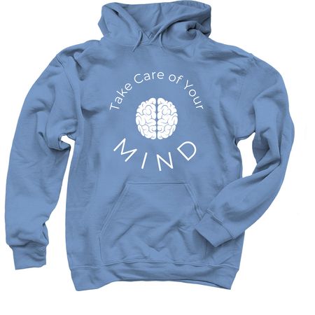 Dagaz Donates, a Carolina Blue Pullover Hoodie