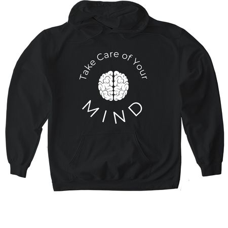 Dagaz Donates, a Black Gildan Softstyle Pullover Hoodie