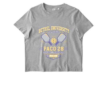 Pickleball Shirt!!!!, a Cool Heather Grey Stanley/Stella Women?s Stella Muser Tee