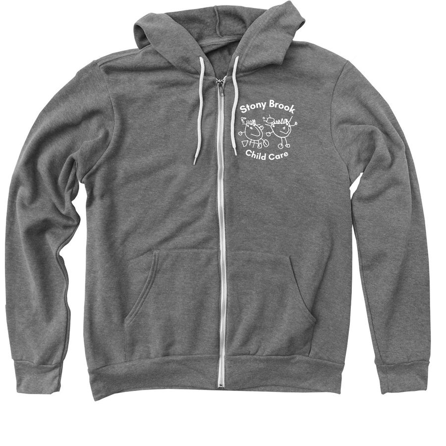 Sweatshirts and Hoodies, a Deep Heather Zip Up Hoodie