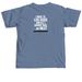 All We Bought...! back side, a Blue Jean Comfort Colors Unisex Tee (back-view)