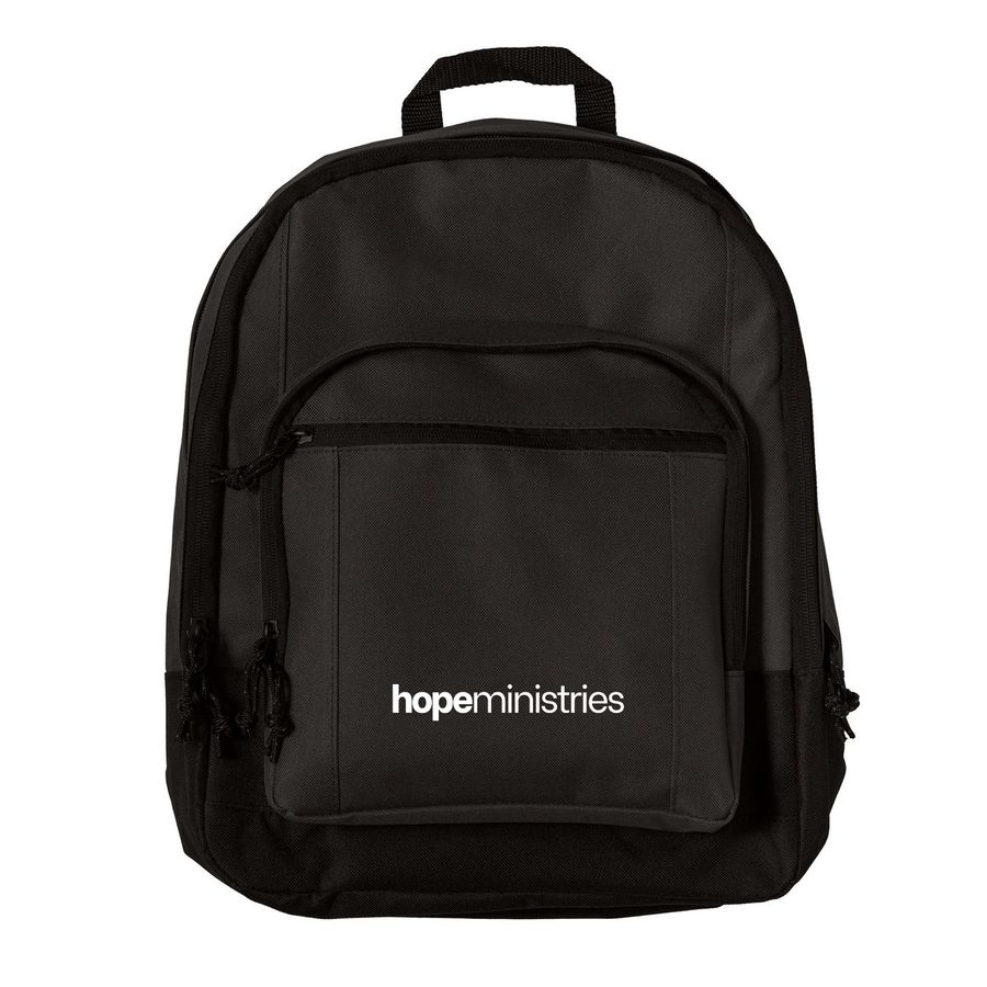 Hope Ministries Backpack, a Black Everyday Backpack