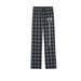 Logo Pants!, a Grey/ Black Buffalo Check Flannel Pajama Pant