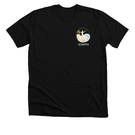 Work wear, a Solid Black Blend Premium Unisex Tee