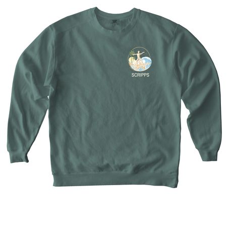 Work wear, a Blue Spruce Comfort Colors Crewneck Sweatshirt