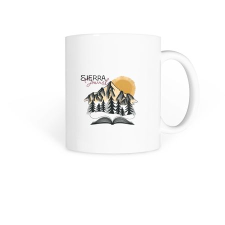 Sierra Journal Merchandise, a White Coffee Mug